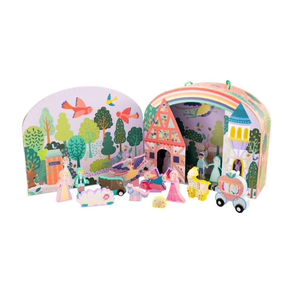 Floss & RockAhşap Figürlü Oyun Kutuları / Fairy Tale