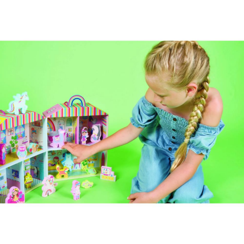 Floss & Rock Ahşap Figürlü Oyun Kutuları / Fairy Tale