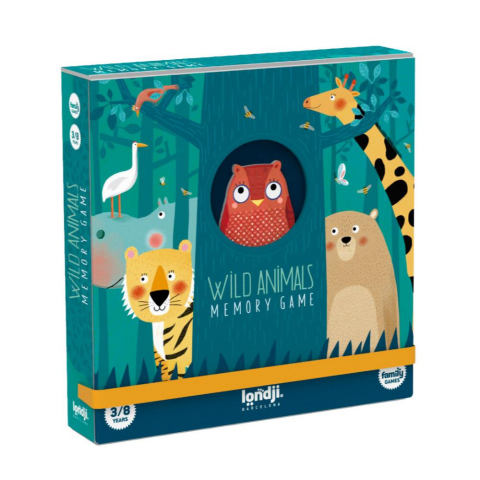 Londji Memo Wild Animals / Hafıza Oyunu Vahşi Hayvanlar