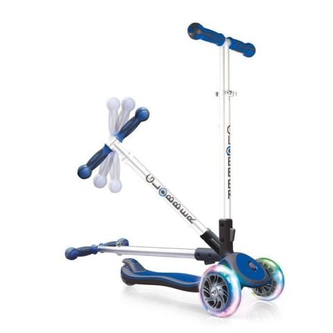 Scooter - Elite Katlanan Işıklı - Lacivert