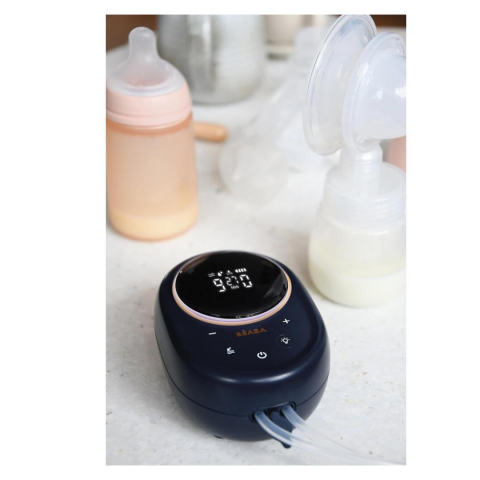 Beaba - Beaba Çiftli Elektrikli Göğüs ve Süt Pompası, Night Blue