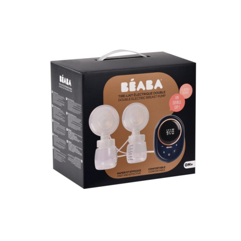 Beaba - Beaba Çiftli Elektrikli Göğüs ve Süt Pompası, Night Blue
