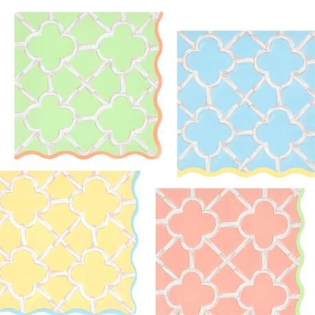 Meri Meri - Bamboopeçete - L - 16 Adet