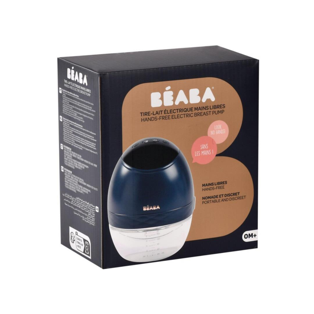 Beaba - Beaba Hands-Free Giyilebilir Elektrikli Göğüs Pompası, Night Blue