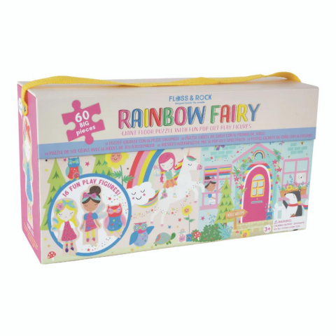 Floss & Rock 60 Parça''Rainbow Fairy'' Pop Out Yer Yapbozu