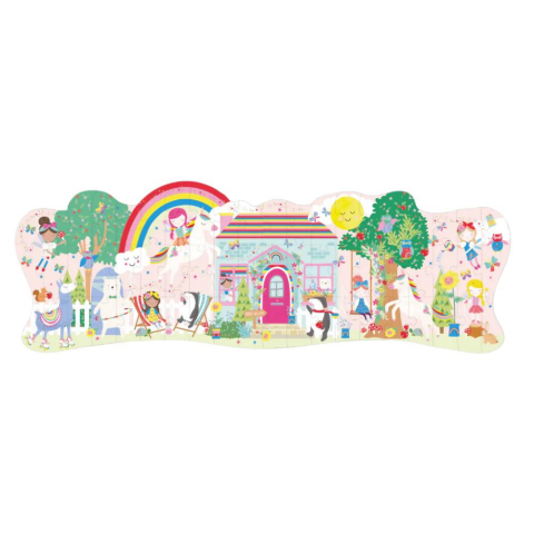 Floss & Rock 60 Parça''Rainbow Fairy'' Pop Out Yer Yapbozu