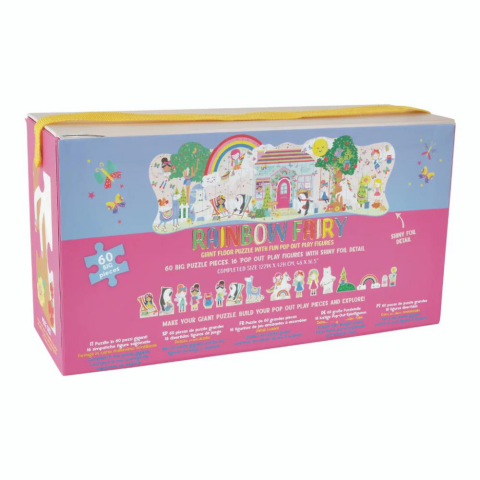 Floss & Rock 60 Parça''Rainbow Fairy'' Pop Out Yer Yapbozu