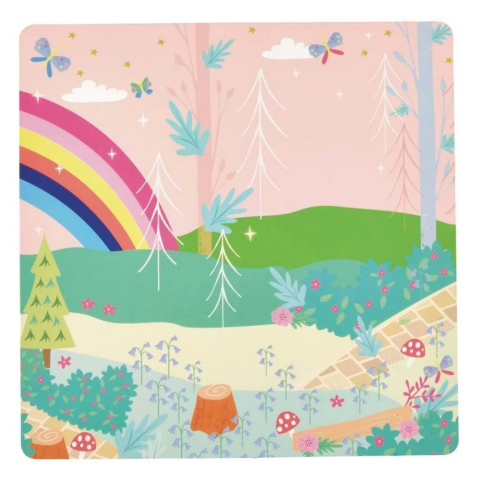 Floss & Rock Mıknatıslı Kutu Oyunları – 4’ü 1 arada /Rainbow Fairy