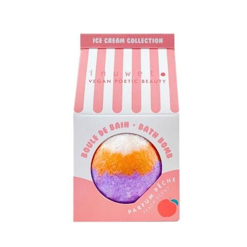 Inuwet Icecream Şeftali Banyo Bombası