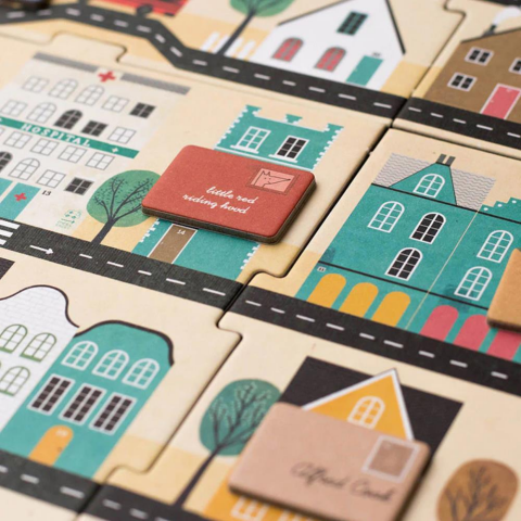 Londji Game Kutu Oyun Roads / Kutu Oyunu Yollar