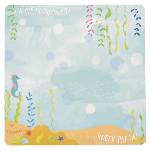 Floss & Rock Mıknatıslı Kutu Oyunları – 4’ü 1 arada /Mermaıd