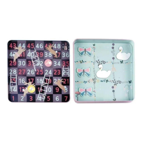 Floss & Rock Mıknatıslı Kutu Oyunları – 4’ü 1 arada /Enchanted