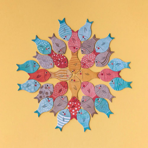 Londji Game Kutu Oyun The Whale & The Fish / Kutu Oyunu Balina ve Balık