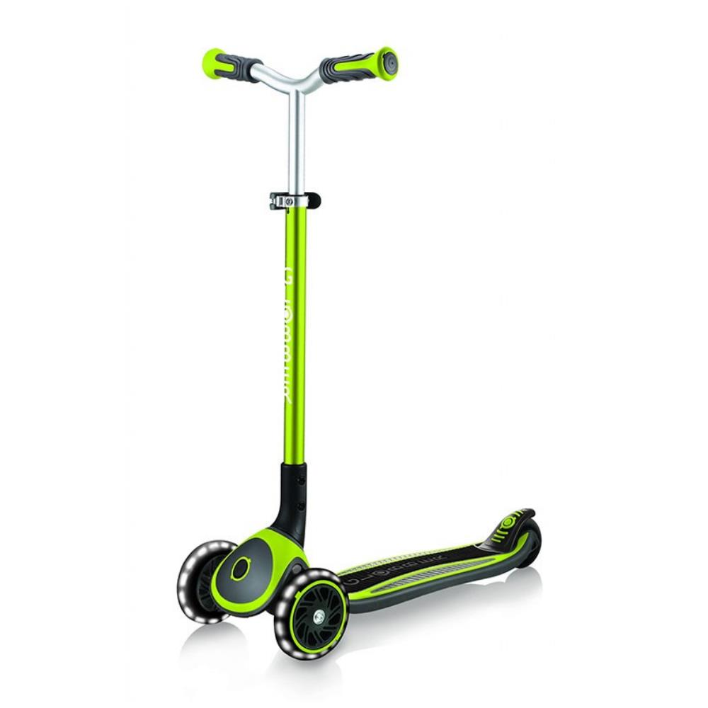 Globber Scooter / Master Işıklı Katlanan / Açık Yeşil