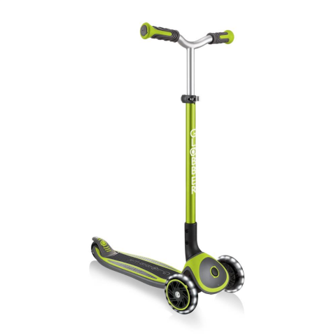 Globber Scooter / Master Işıklı Katlanan / Açık Yeşil