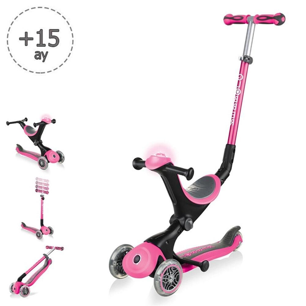 Globber Scooter / Go Up Deluxe Play / Pembe