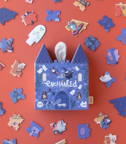 Londji Enchanted Karanlıkta Parlayan Çift Taraflı Puzzle