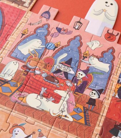 Londji Enchanted Karanlıkta Parlayan Çift Taraflı Puzzle