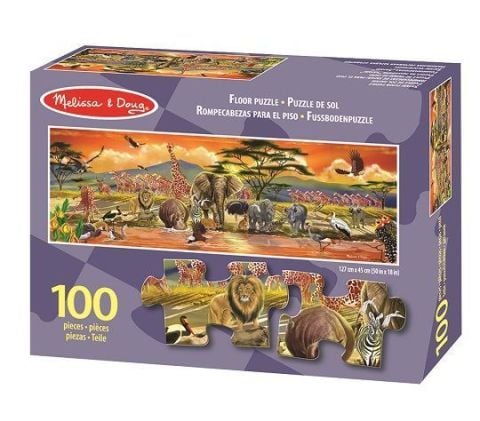 Melissa&Doug Dev Puzzle - Safari (100 Parça)