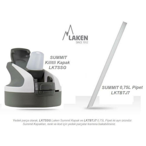 Laken Summit Tritan Pipetli Suluk (0.45L) // Love Whales