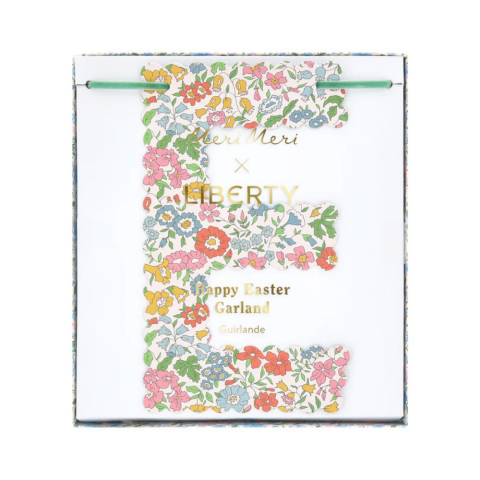 Meri Meri X Liberty - Happy Easter Asılan Süs