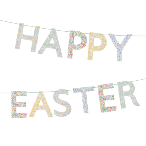 Meri Meri X Liberty - Happy Easter Asılan Süs