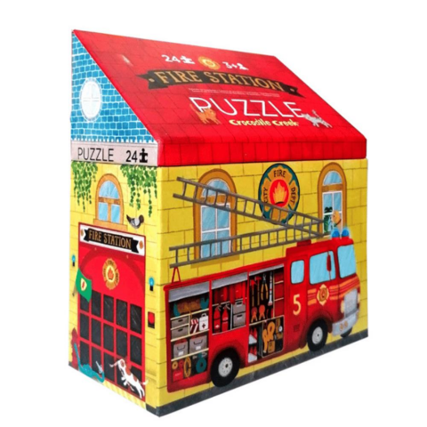 Crocodile Creek Puzzle - 24 Parça - İtfaiye