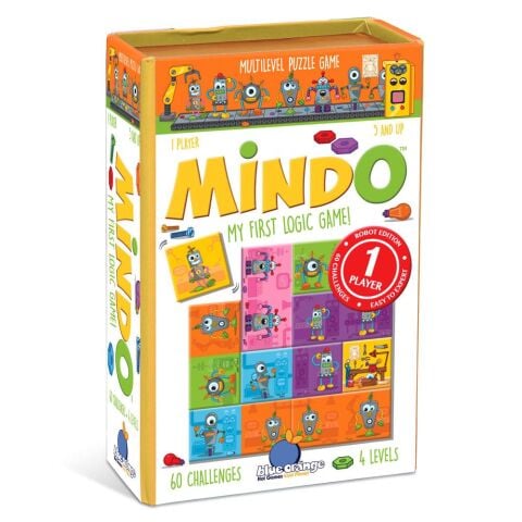 Blue Orange Mindo Robot -  5+ Yaş Akıl Oyunu