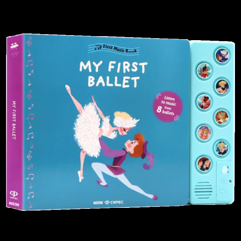 My First Music Book: My First Ballet - Auzou Publishing