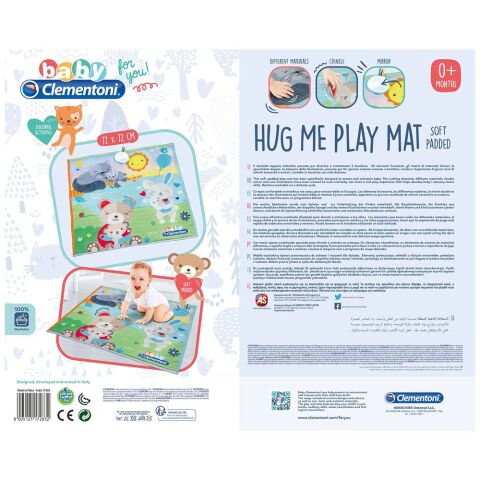 Clementoni Baby Oyun Halısı - Bebek Oyun ve Aktivite Matı 17283