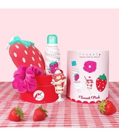 Inuwet Çilek Banyo Seti