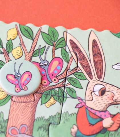Londji Tiny 24 Parça Puzzle - Garden