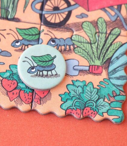 Londji Tiny 24 Parça Puzzle - Garden