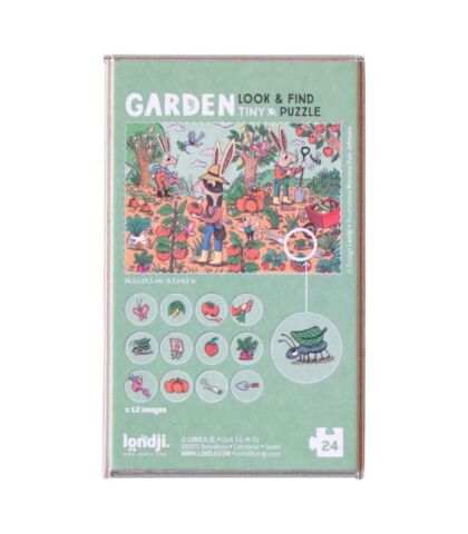 Londji Tiny 24 Parça Puzzle - Garden