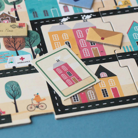 Londji Pocket Game Postman Mini Kutu Oyunu Postacı