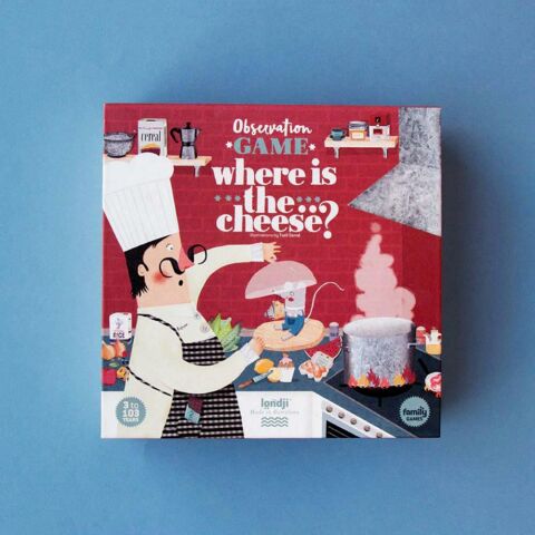 Londji Game Kutu Oyun Where is the Cheese / Kutu Oyunu Peynir Nerede?