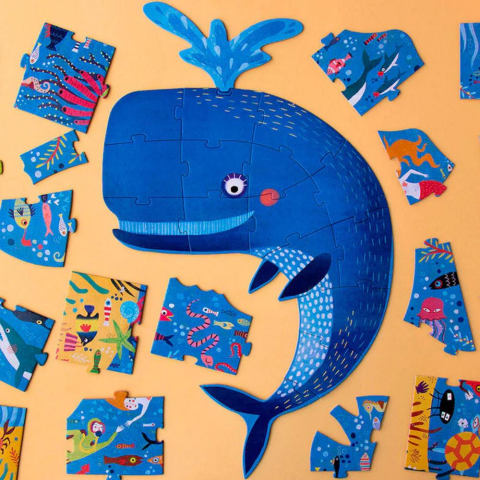 Londji Puzzle / My Big Blue (36 Parça)