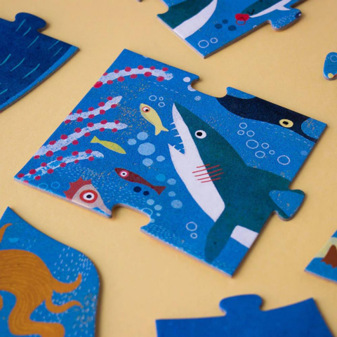 Londji Puzzle / My Big Blue (36 Parça)