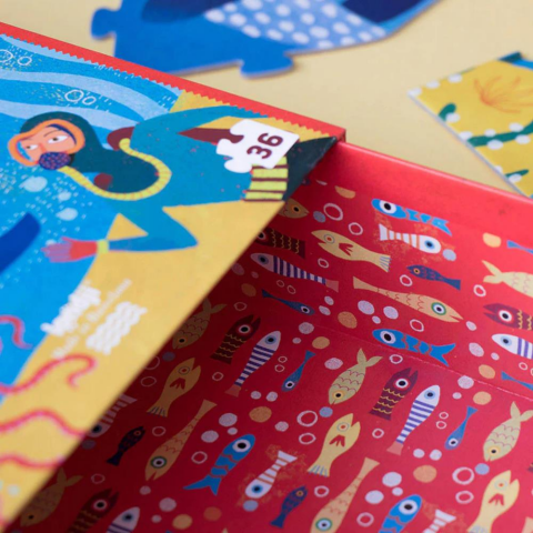 Londji Puzzle / My Big Blue (36 Parça)