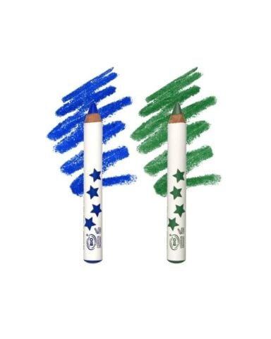 Inuwet - Make Up Pencil Heroboy Blue-Green Çok Amaçlı Makyaj Kalemi Mavi-Yeşil