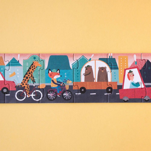 Londji Puzzle - Observation / Beep Beep! (48 Parça)