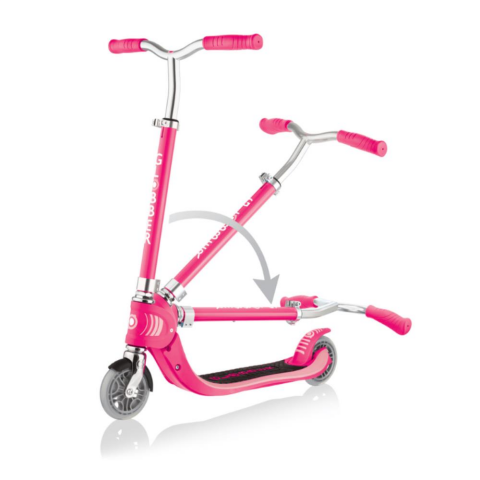 Globber Flow 125 Katlanabilir Scooter - Fuşya