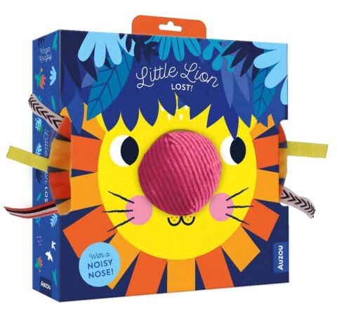 Little Lion Lost! Cloth Book - Auzou Publishing