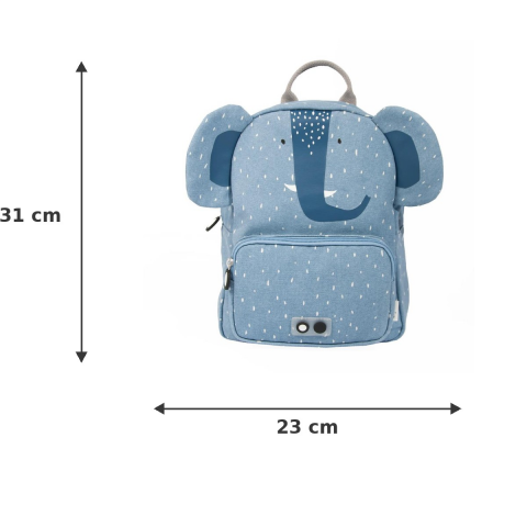 Trixie - Backpack Mrs. Elephant - Okul Çantası