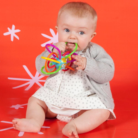 Manhattan Toy Zoo Winkels Diş Kaşıyıcı - Baykuş / Zoo Winkels Owl