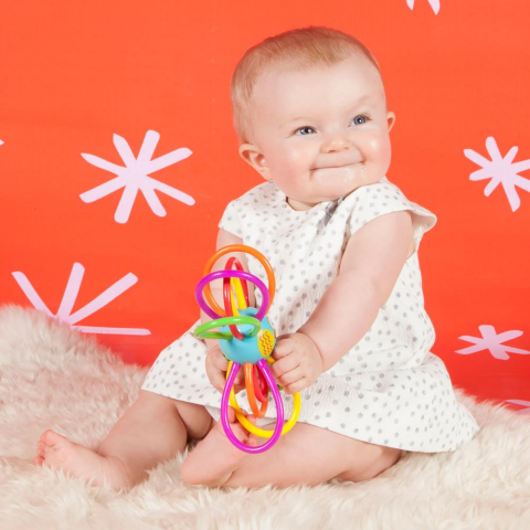 Manhattan Toy Zoo Winkels Diş Kaşıyıcı - Baykuş / Zoo Winkels Owl