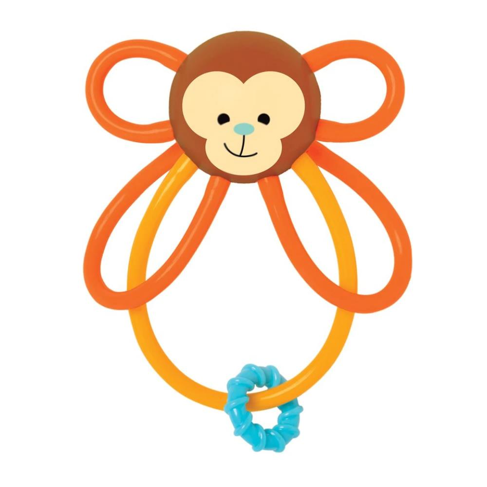 Manhattan Toy Zoo Winkels Diş Kaşıyıcı - Maymun / Zoo Winkels Monkey