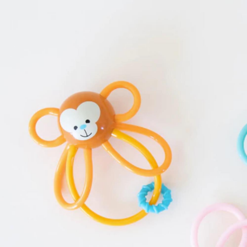 Manhattan Toy Zoo Winkels Diş Kaşıyıcı - Maymun / Zoo Winkels Monkey