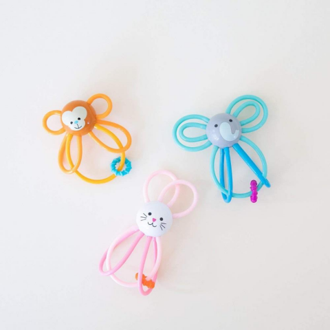 Manhattan Toy Zoo Winkels Diş Kaşıyıcı - Maymun / Zoo Winkels Monkey