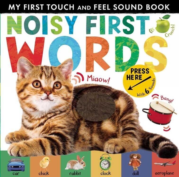My First Touch and Feel Sound Book: Noisy First Word (New Edition) - Little Tiger Press